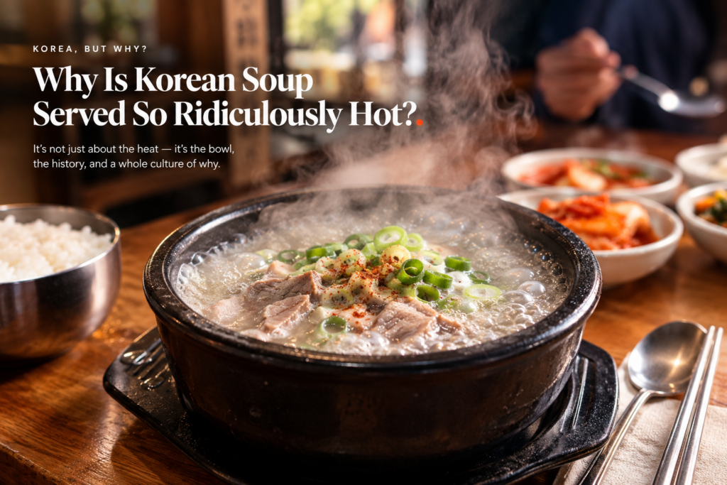 Why Is Korean Soup Served So Ridiculously Hot?