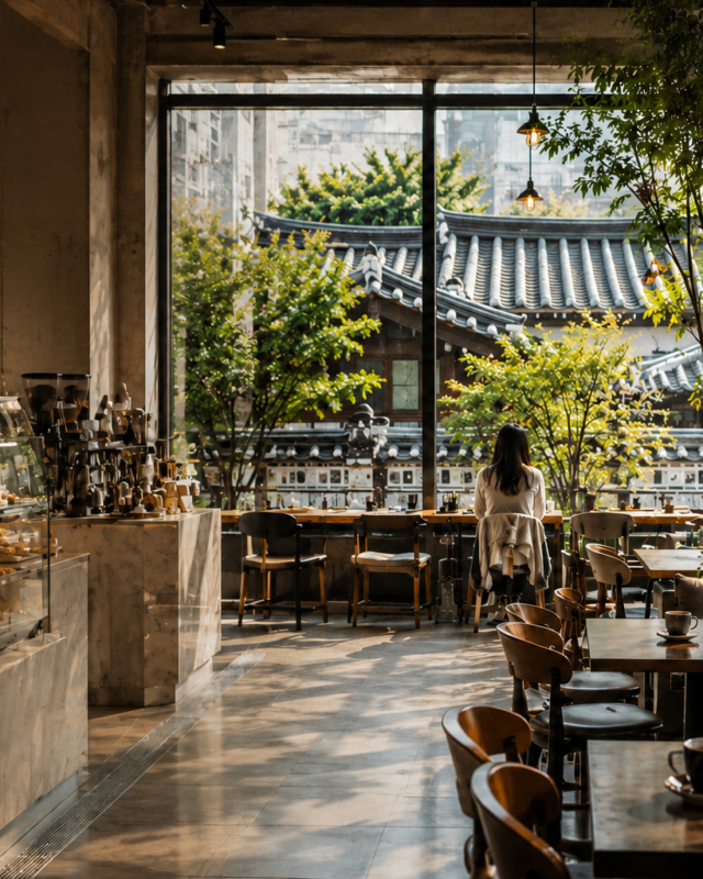 Why Do Korean Cafés Feel Like Destinations?