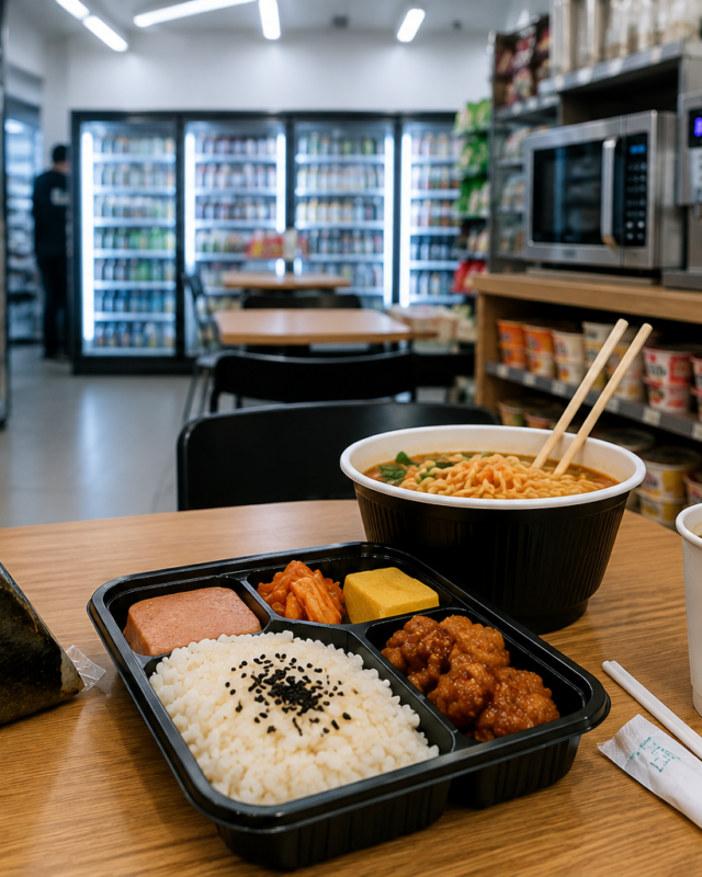 Why Do Korean Convenience Stores Feel Like Mini Restaurants?