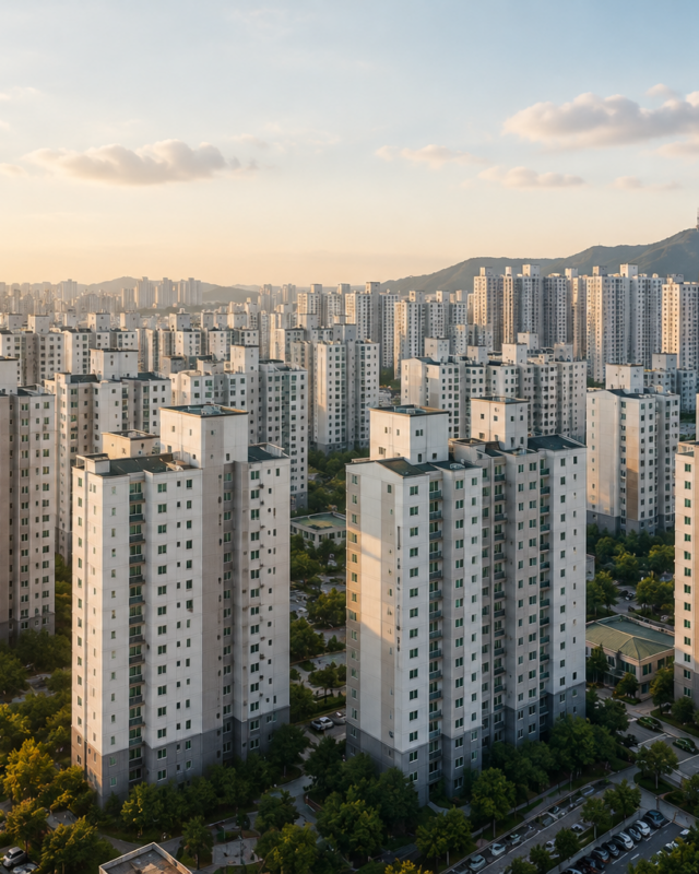Why Do Korean Apartments All Look So Similar?