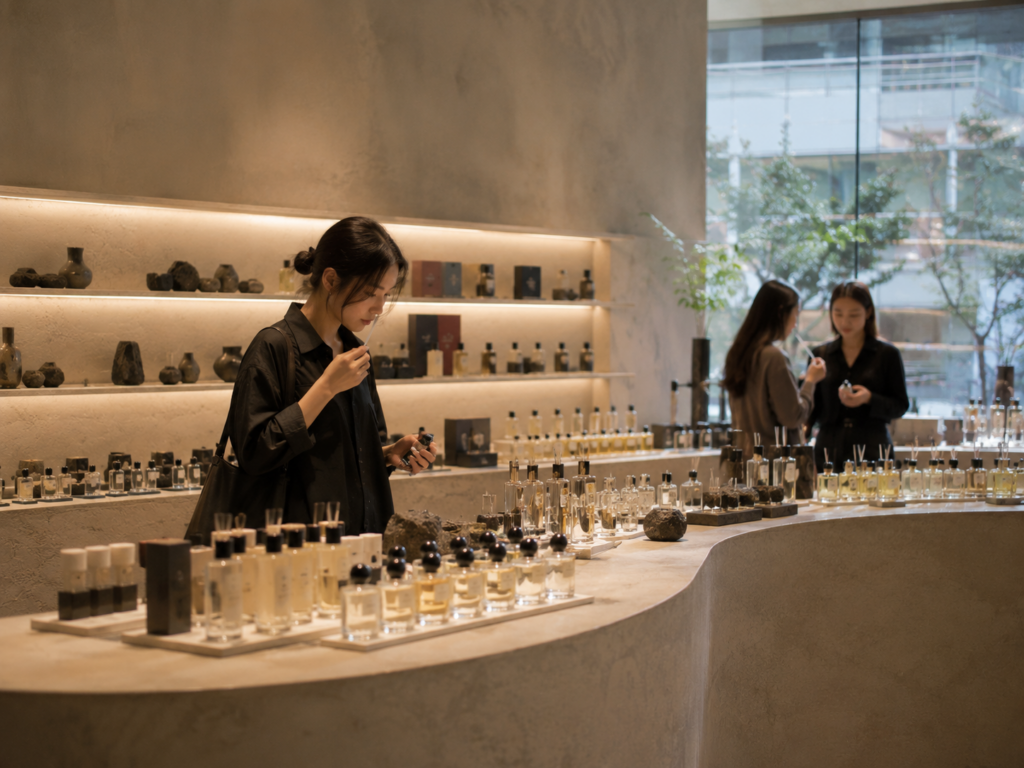 Korean fragrance boutique in Seoul